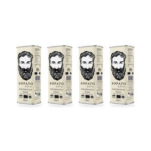 Sopato Organic Greek Extra Virgin Olive Oil P.D.O Bundle