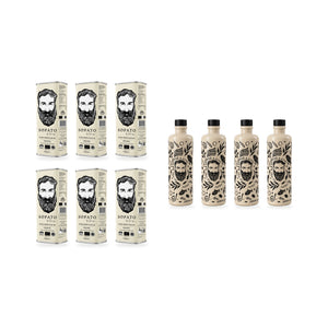 Sopato Organic Greek Extra Virgin Olive Oil P.D.O Bundle