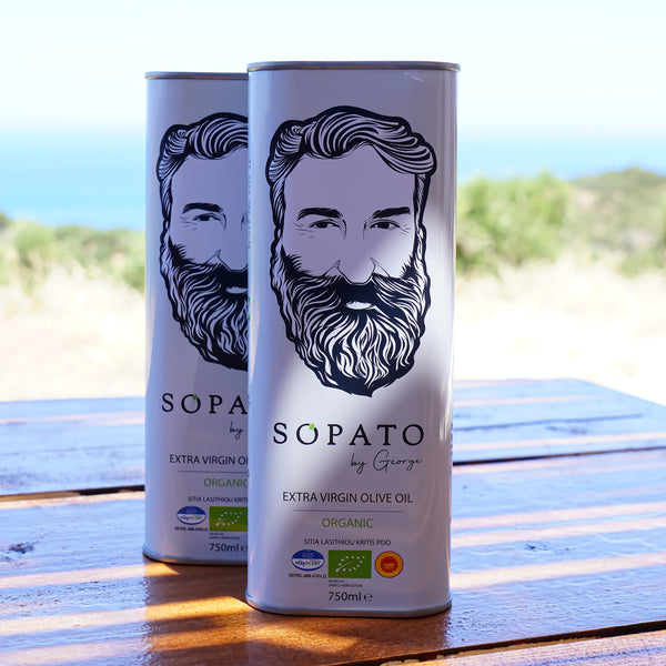 Sopato 1,5L Organic - Extra Virgin Olive Oil Bundle (2x 750ml)